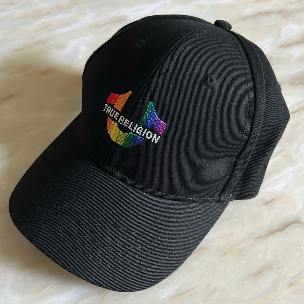 True Religion‎ Black Pride Adjustable Hat